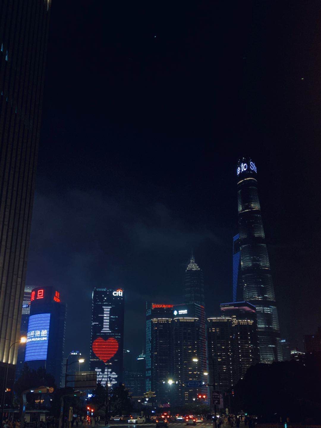 上海的夜晚
